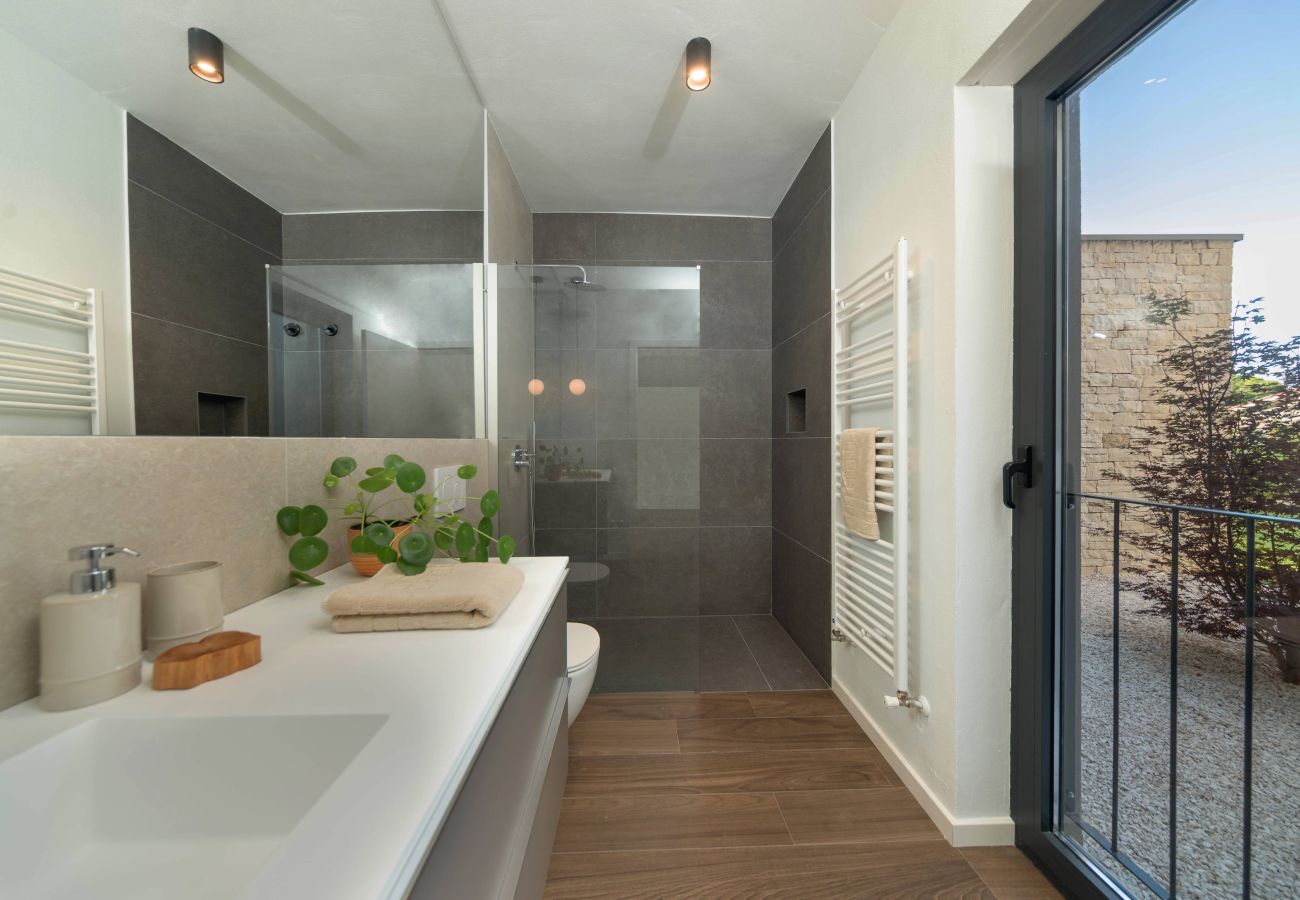 Villa in Kurili - Villa Natura Silente near Rovinj for 8 people with 40 m2 heated pool, sauna & jacuzzi 