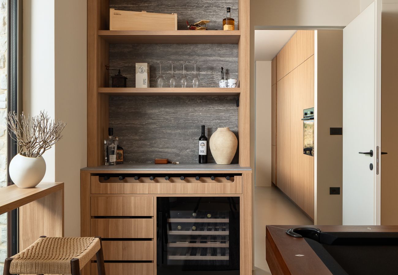 Villa in Brajkovici - Villa bOx in Central Istria for 14 persons with wellness, 54 m2 heated pool, & kids playground