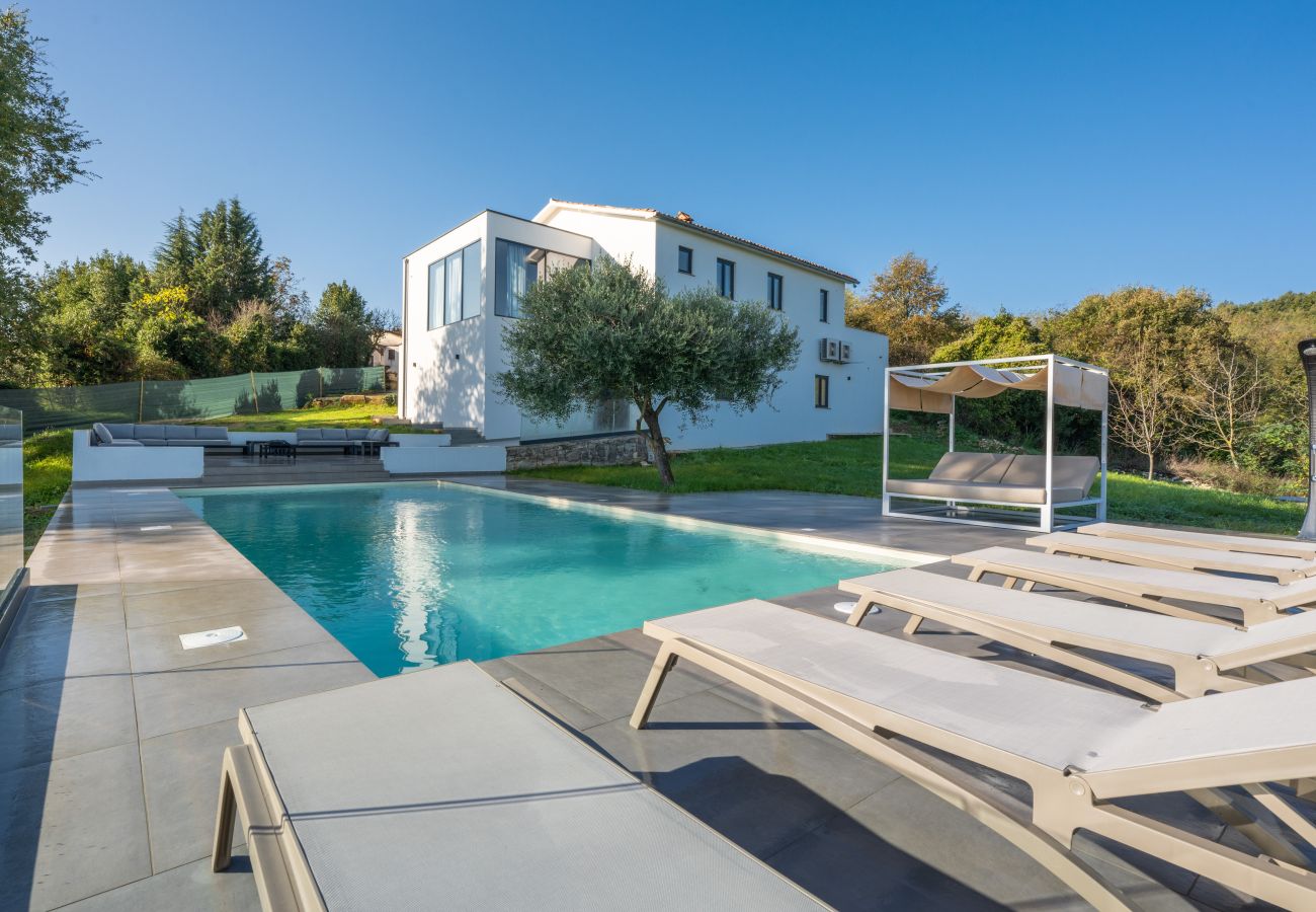 Villa in Sveta Katarina - Villa Nene near Labin - Rabac for 10 persons with 55 m2 pool, wellness area & large garden