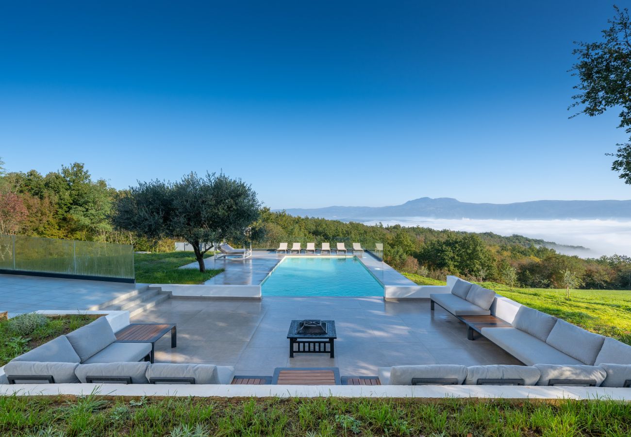 Villa in Sveta Katarina - Villa Nene near Labin - Rabac for 10 persons with 55 m2 pool, wellness area & large garden