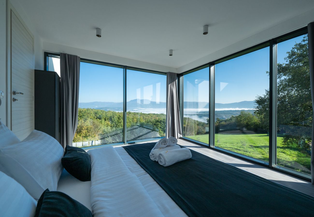 Villa in Sveta Katarina - Villa Nene near Labin - Rabac for 10 persons with 55 m2 pool, wellness area & large garden