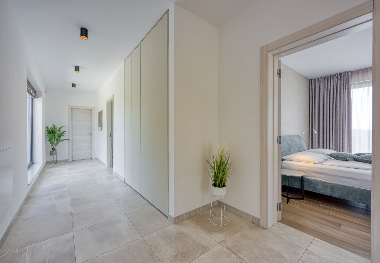 Villa in Kringa - Villa Blanka in Central Istria for 8 persons with 50 m2 private pool, jacuzzi and free bikes