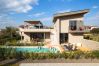 Villa in Vodnjan - Villa Puerto de Luz near Fažana for 8 persons with 35 m2 private pool, sea view, mini golf & sauna