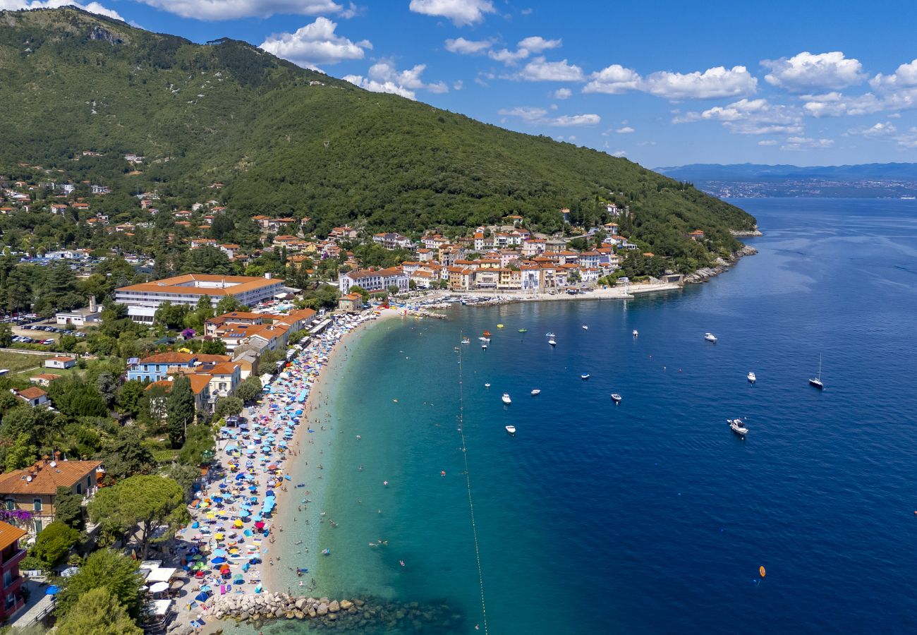 Villa in Mošcenicka Draga - Luxury Villa Ella near Opatija for 6 persons with private 36 m2 heated pool & beautiful sea view