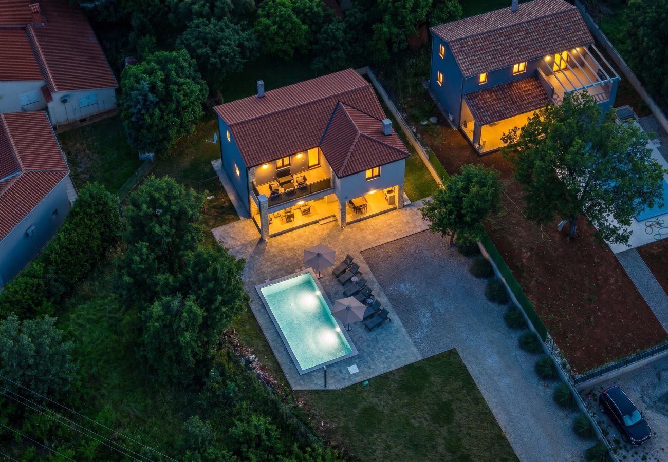 Villa in Sveti Bartul - Villa Jan for 6 persons near Labin - Rabac with 32 m2 private pool