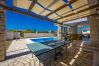Villa in Gajana - Villa Oliva near Pula for 9 persons with private pool, sea view & beautiful outside area - 3 km from beach