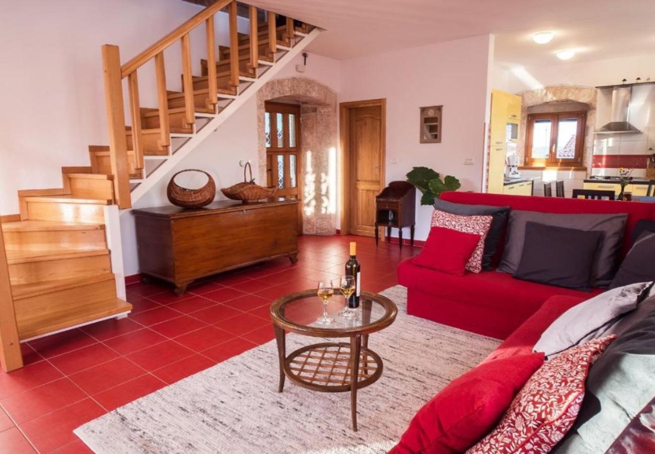 Вилла на Marcana - Casa Menta near Pula for 10 persons - private villa for families & friends with wellness