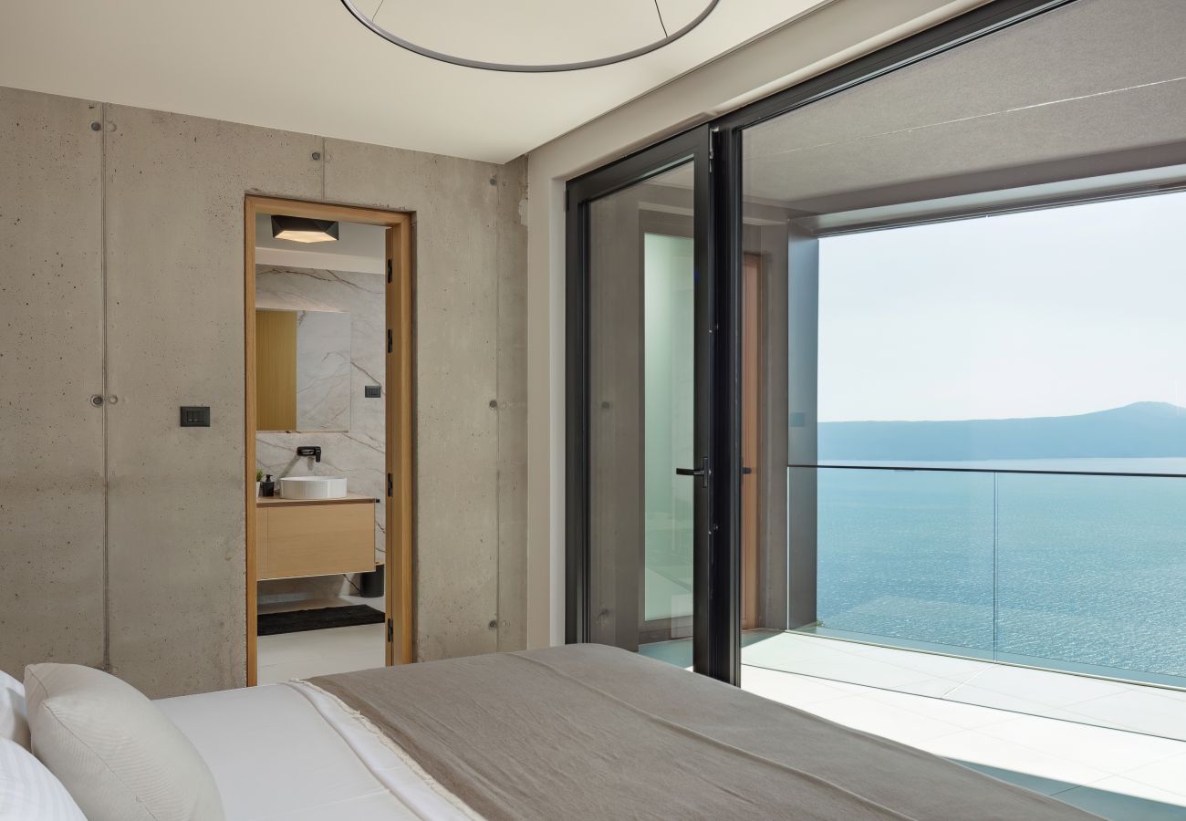 Вилла на Mošcenice - Villa 3.0 near Opatija for 8 people with indoor and outdoor pool & wellness