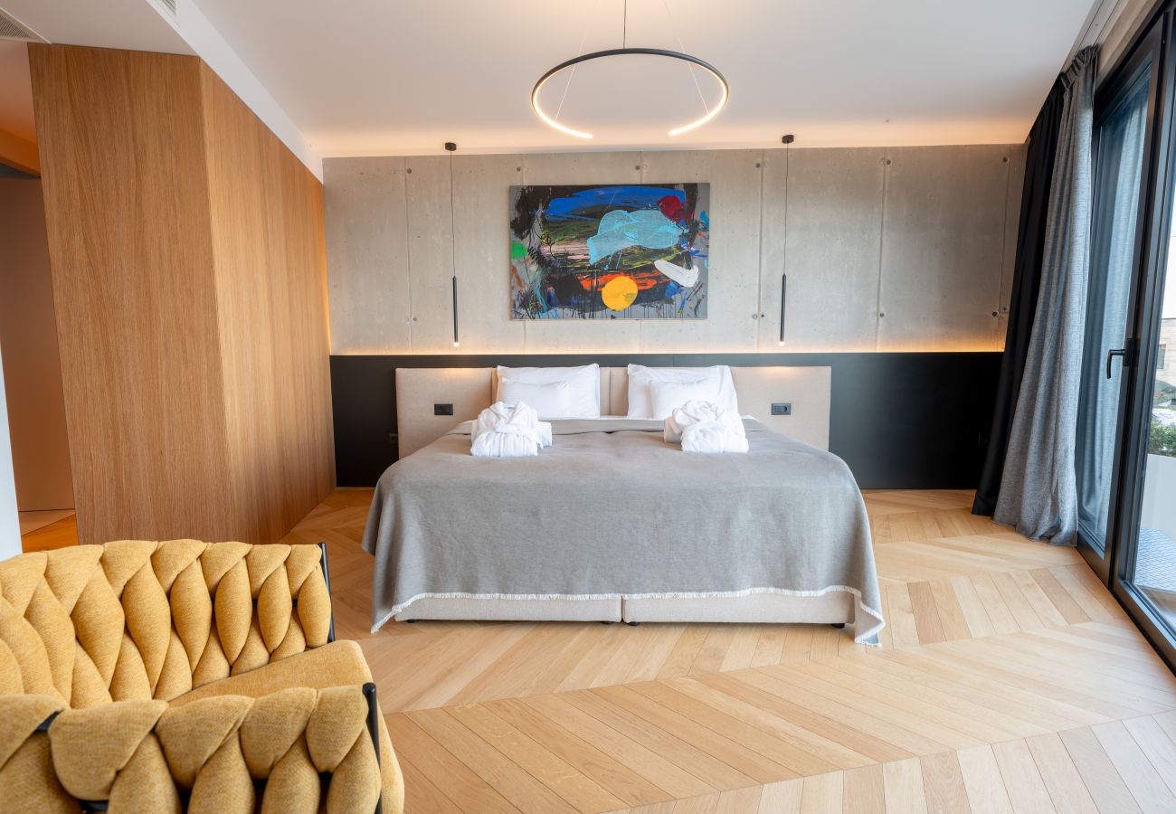 Вилла на Mošcenice - Villa 3.0 near Opatija for 8 people with indoor and outdoor pool & wellness