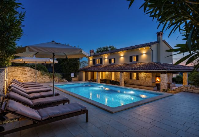 Вилла на Labin - Charming Villa Antoana for families and kids in Labin - Rabac with kids playground & private pool