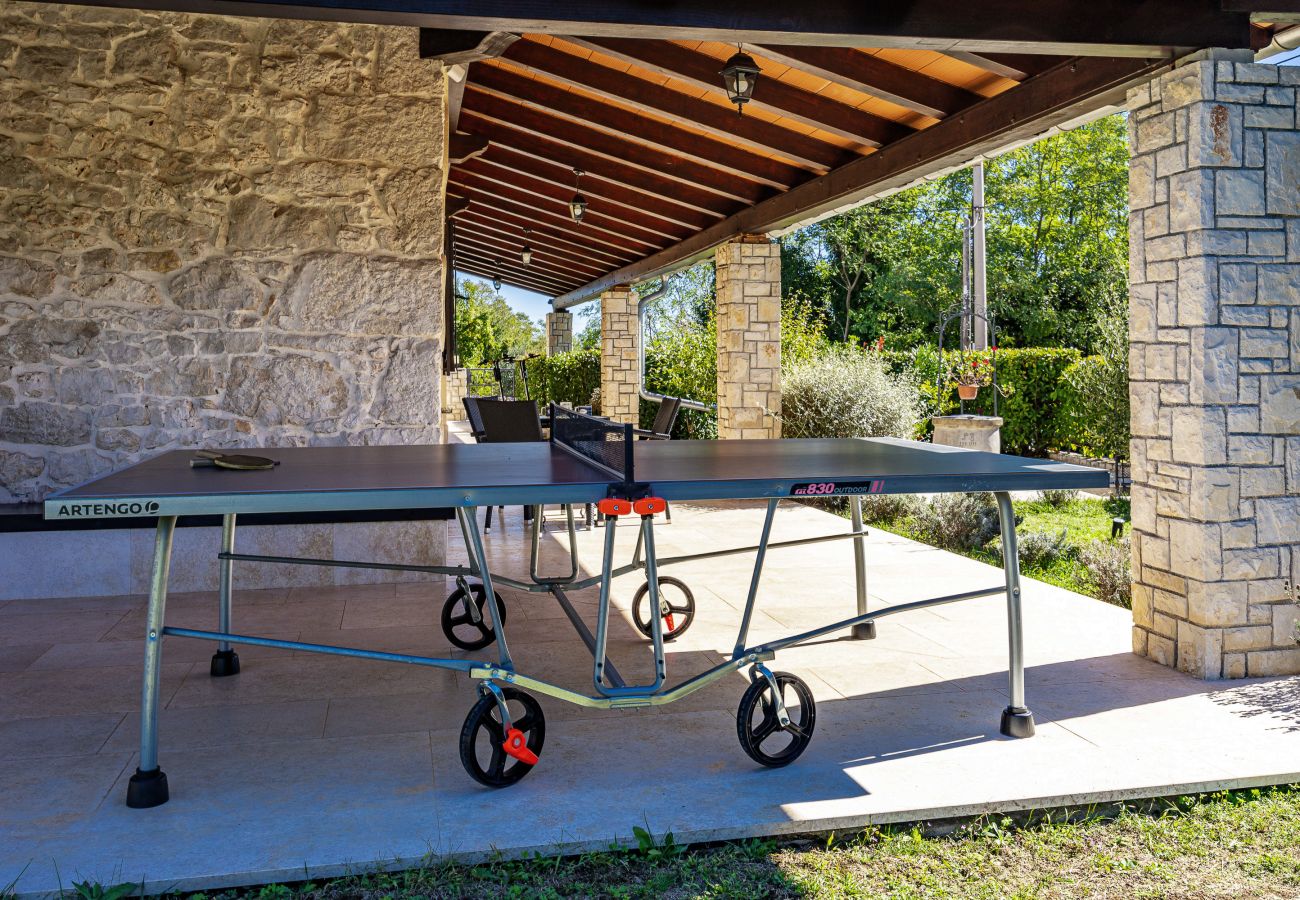 Вилла на Labin - Charming Villa Antoana for families and kids in Labin - Rabac with children playground & private pool