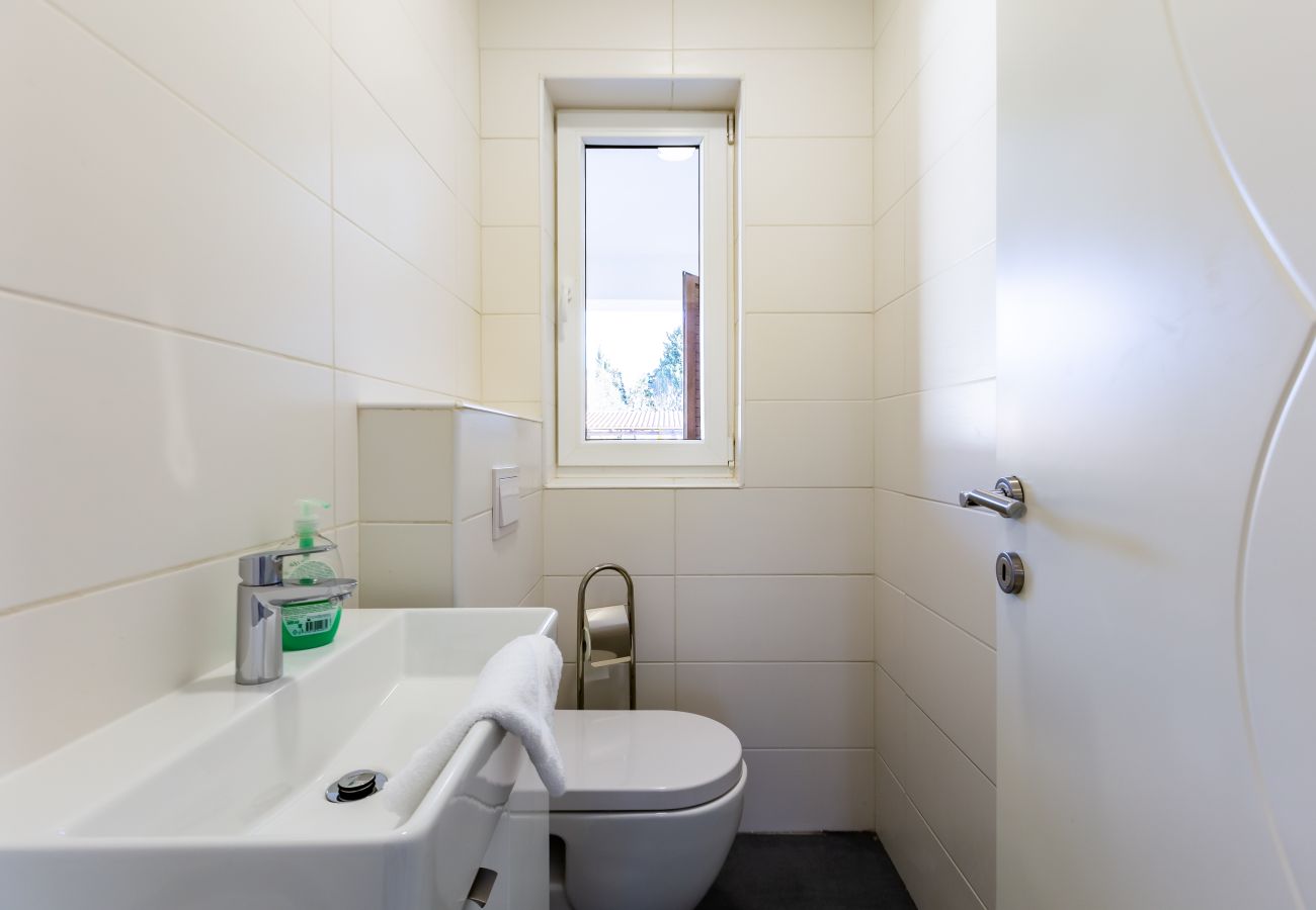 Вилла на Šišan - Villa Alba Rossa near Pula for 6 people with private 50 m2 pool only 1 km from the beach