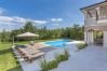 Вилла на Pazin - Villa Anima for 8 people in Central Istria with children playground and 50 m2 private pool