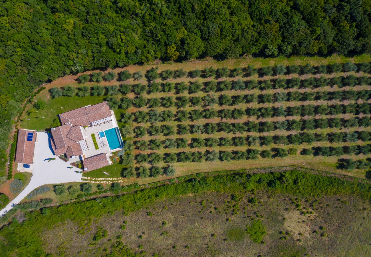 Вилла на Šišan - Casa Ginetto for 8 people near Pula with infinity 45 m2 and extra kids pool & large garden