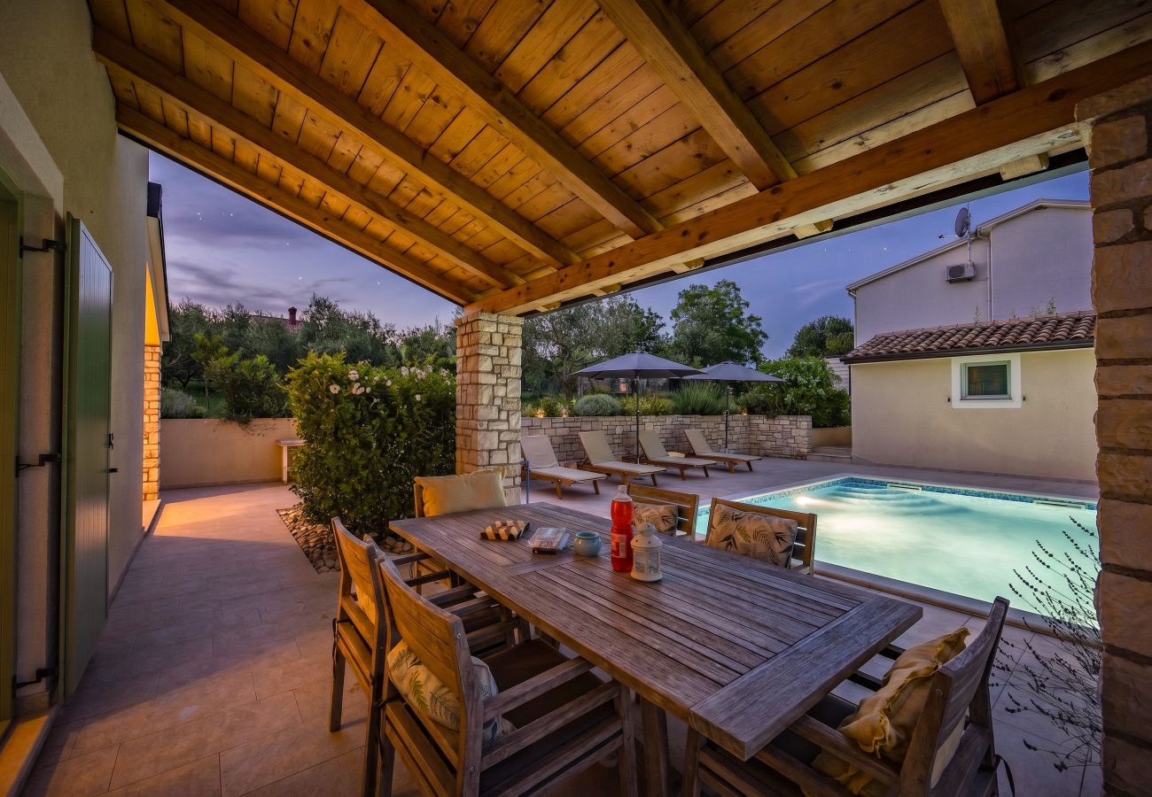 Вилла на Umag - Villa Stella Juricani for 6 people near Umag with private pool only 4 km from the beach