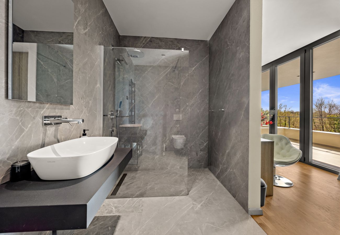 Вилла на Šterna - Luxury Villa She for 6 people with 61 m2 private pool, playground & activities on-side for adults and kids