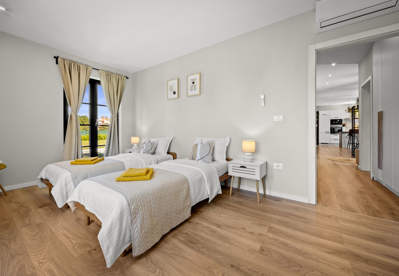 Вилла на Kapelica - Villa Animo for 8 people near Labin - Rabac with private pool, children playground & beautiful garden