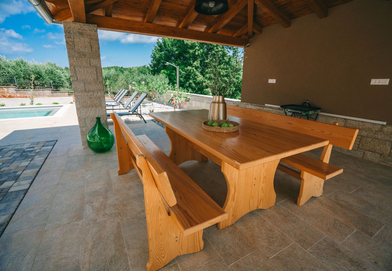 Вилла на Brig - Casa San Vital for 8 people in Central Istria with 48 m2 private pool  