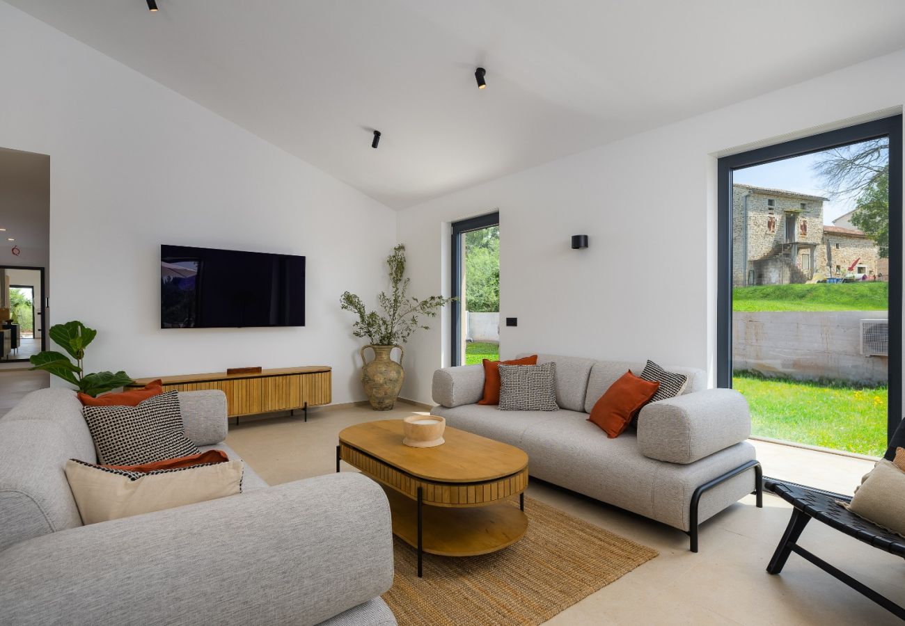 Вилла на Štifanici - Casa Fiore Viola for 8 people with private heated pool & sea view