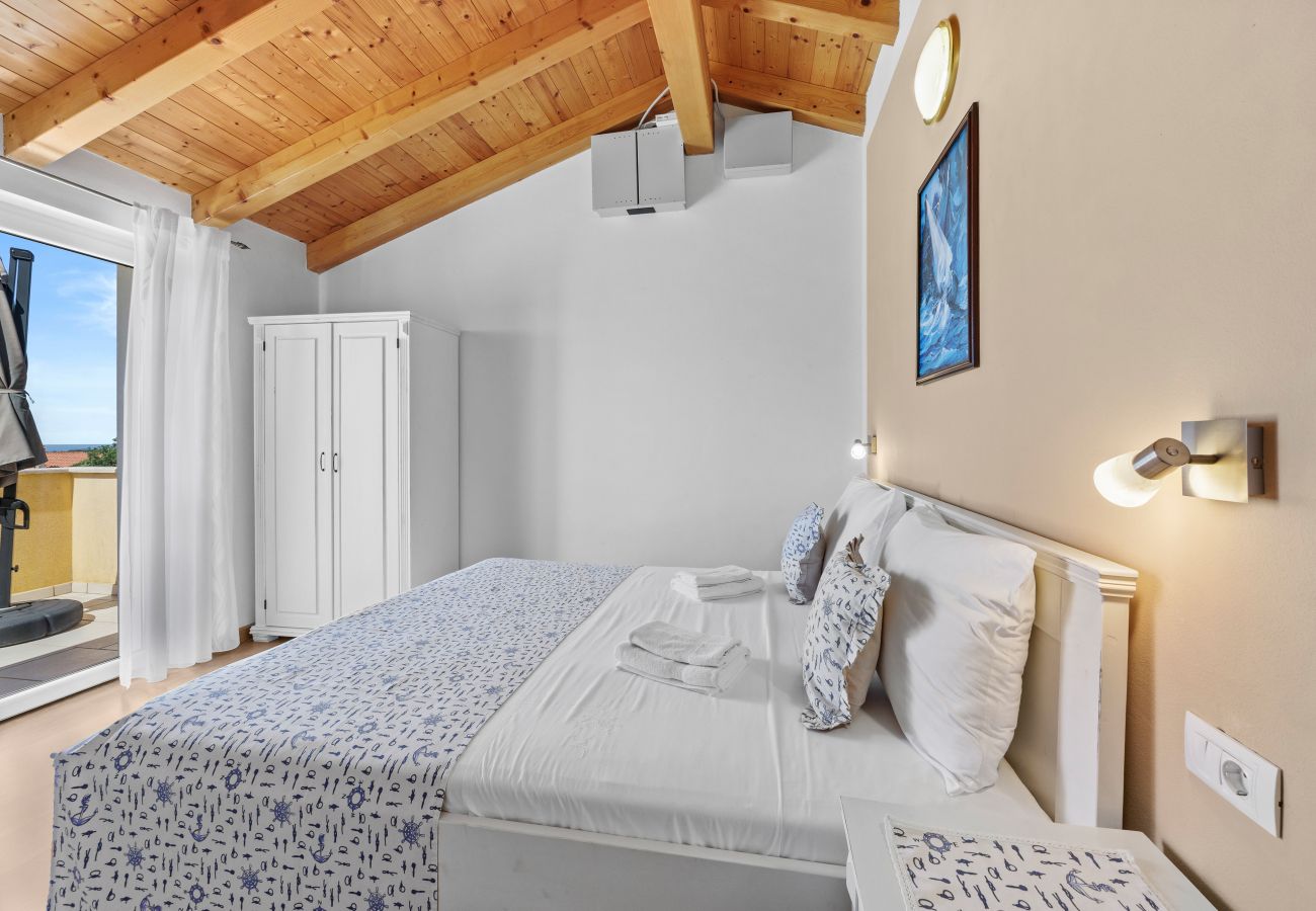 Вилла на Bale - Villa Fuma for 6 persons with private pool & sea view in Central Istria 