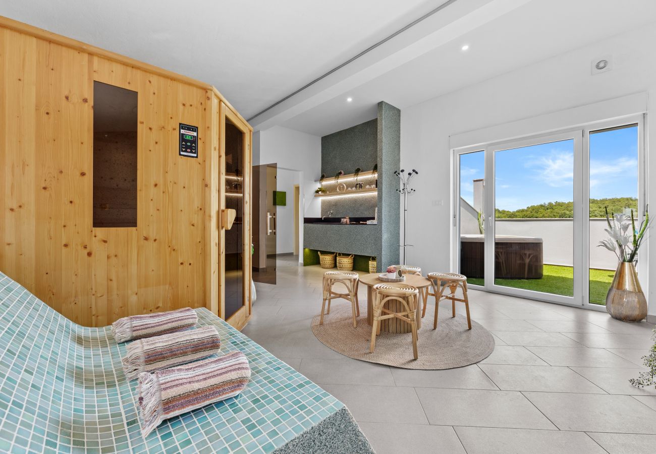 Вилла на Radeki Polje - Villa Spa Otium for 8 people with outdoor cinema & spa area