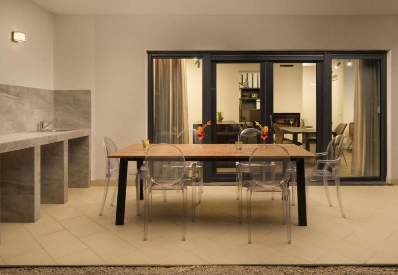Вилла на Krnica - Villa Monte D'Or for 8 people with private pool and sea view