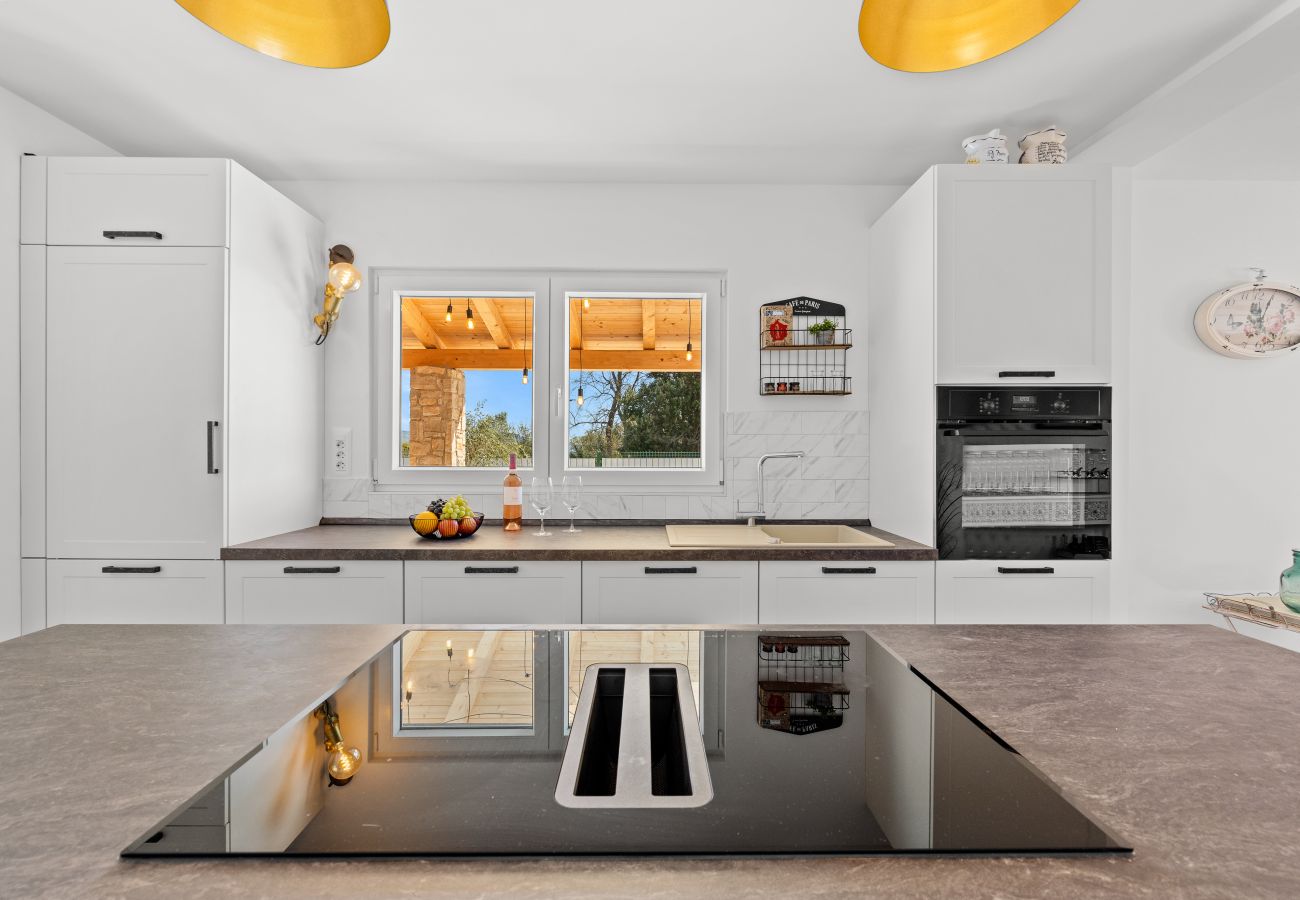 Вилла на Rebici - Villa Renata for 11 people with private heated pool & pet friendly