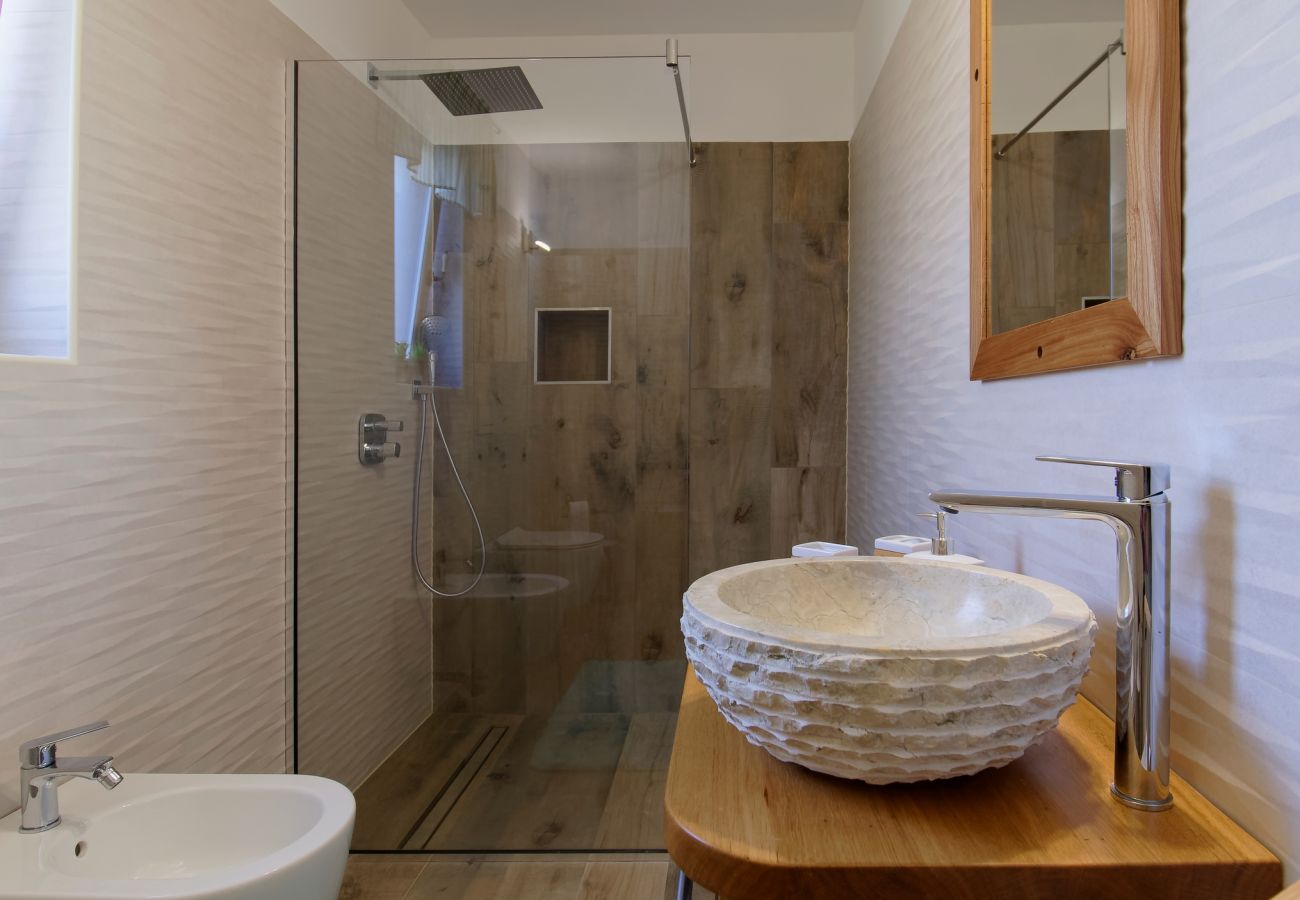 Вилла на Srebrnići - Villa Stella Polaris for 8 persons in Central Istria with private pool, sea view, large garden & kids playground