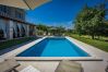 Вилла на Srebrnici - Villa Stella Polaris for 8 persons in Central Istria with private pool, sea view, large garden & kids playground