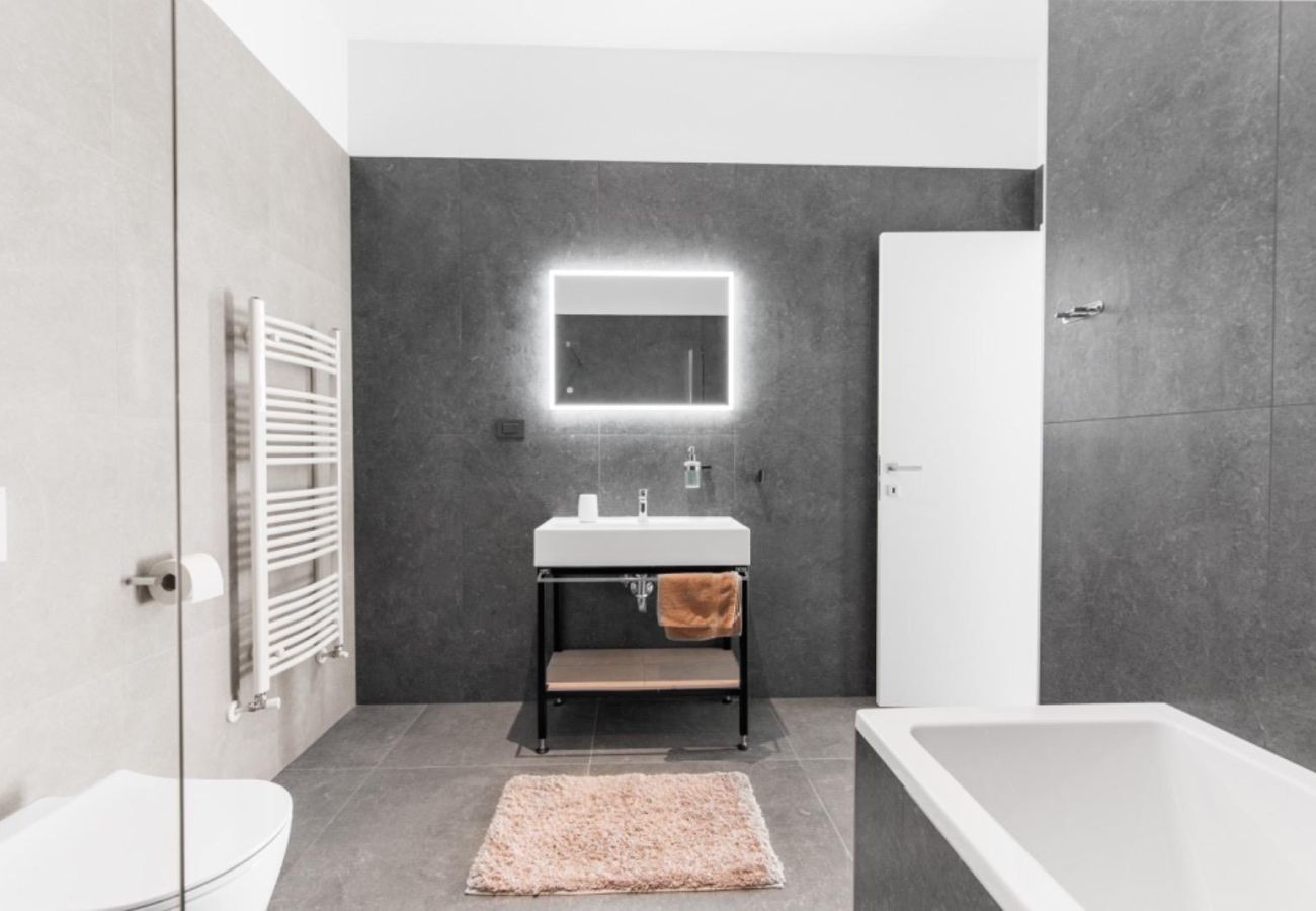 Вилла на Deklici - Villa Nura for 8 persons near Poreč with 36 m2 heated pool, with sauna & sea view 