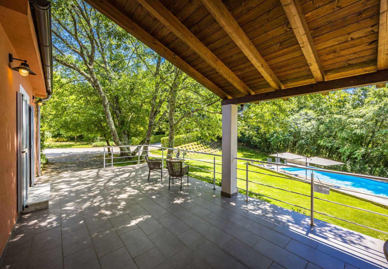 Вилла на Modrušani - Villa Tre Colonne for 10 persons in Central Istria with 60 m2 private pool, mini golf & sauna 
