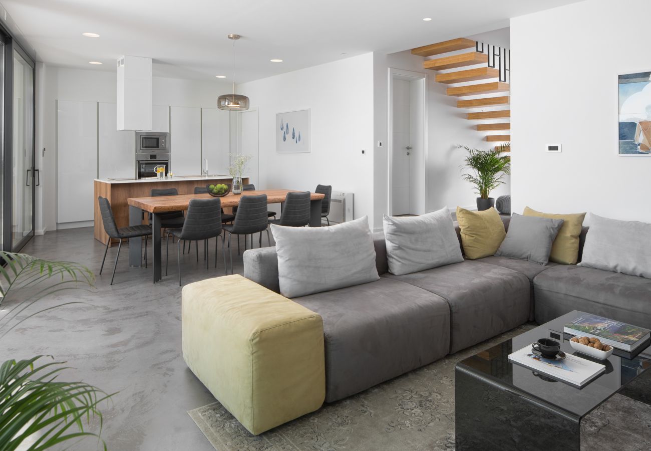 Вилла на Brnobici - Villa Mariva for 8 persons near Poreč with 44 m2 heated pool, sea view, fitness & kids playground