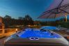 Вилла на Cerion - Villa Nonni in Central Istria for 4 persons with 32 m2 private pool, jacuzzi, free bikes & kids playground