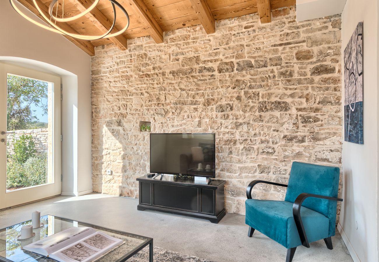 Вилла на Kurili - Charming Villa Spirit of Istria near Rovinj for 6 persons with 32 m2 private pool & jacuzzi