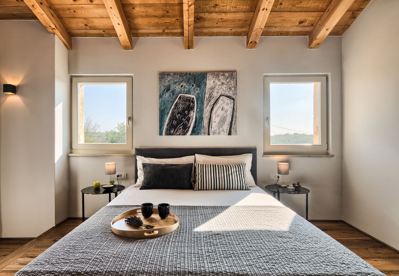 Вилла на Kurili - Charming Villa Spirit of Istria near Rovinj for 6 persons with 32 m2 private pool & jacuzzi