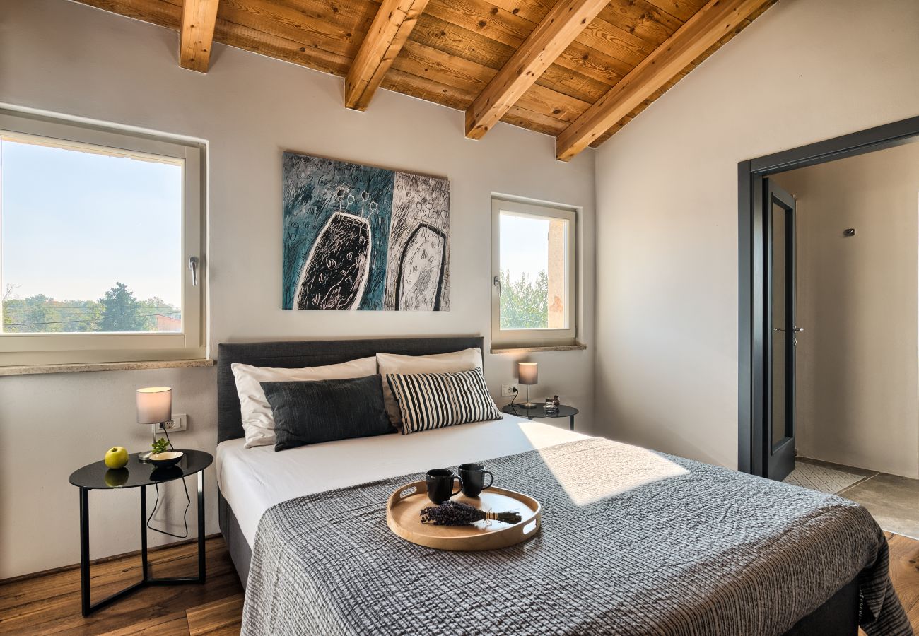 Вилла на Kurili - Charming Villa Spirit of Istria near Rovinj for 6 persons with 32 m2 private pool & jacuzzi