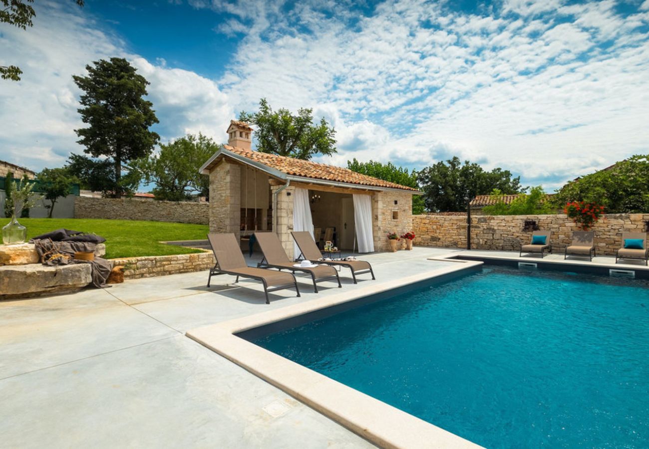 Вилла на Kurili - Villa Kurili No14 near Rovinj for 7 persons with 34 m2 private pool & jacuzzi