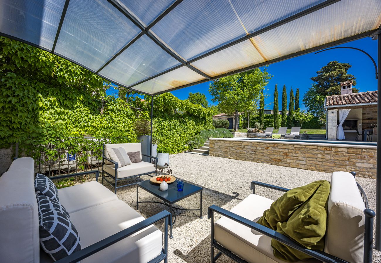 Вилла на Kurili - Villa Kurili No14 near Rovinj for 7 persons with 34 m2 private pool & jacuzzi