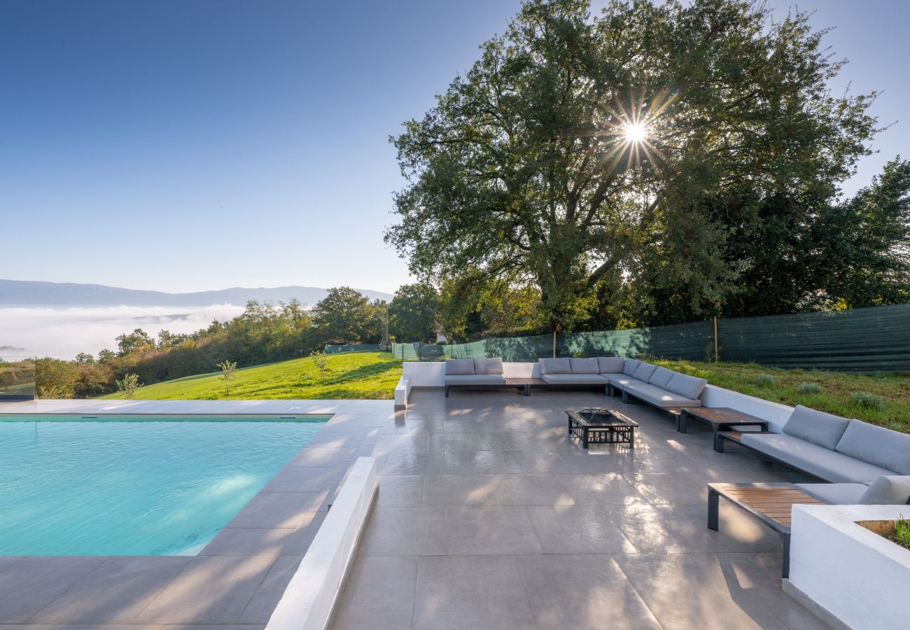 Вилла на Sveta Katarina - Villa Nene near Labin - Rabac for 10 persons with 55 m2 pool, wellness area & large garden