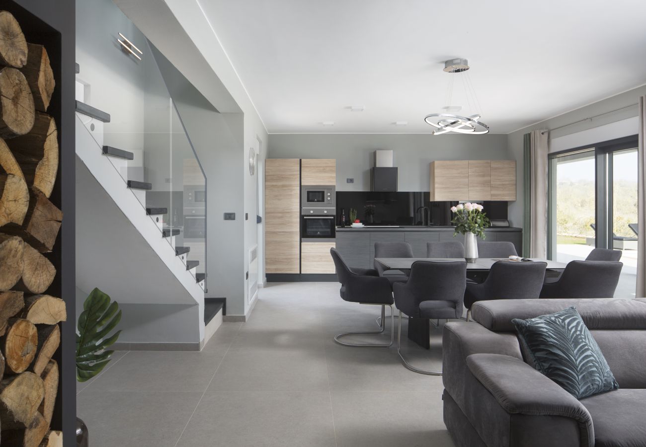 Вилла на Vodnjan - Villa Infinity near Pula for 8 persons with 68 m2 private pool, sauna & kids playground