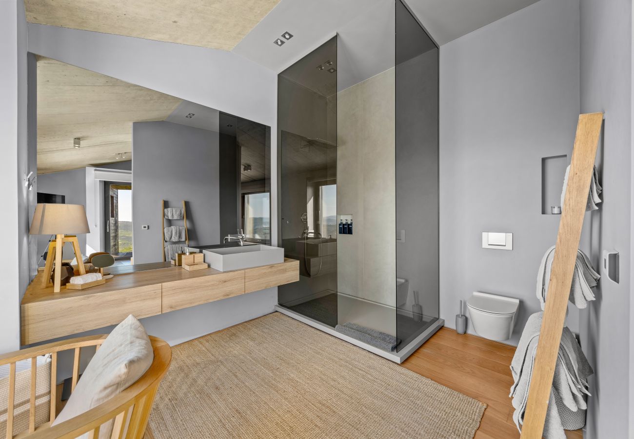 Вилла на Pazin - Villa Vista Zamask for 7 persons near Motovun with 60 m2 heated pool, free bikes & panoramic view
