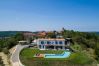Вилла на Pazin - Villa Vista Zamask for 7 persons near Motovun with 60 m2 heated pool, free bikes & panoramic view