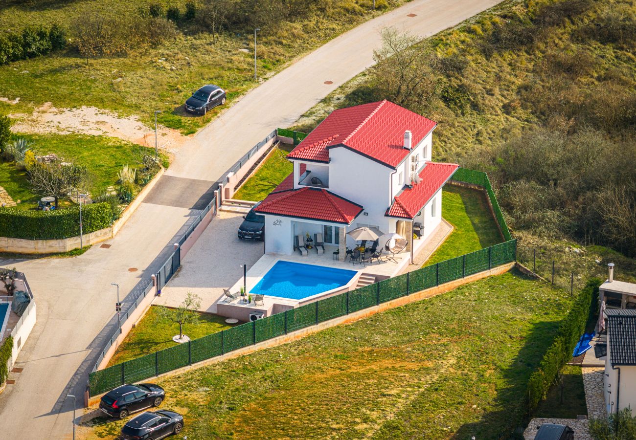 Вилла на Buje - Villa Renci near Umag for 8 persons with 30 m2 private heated pool