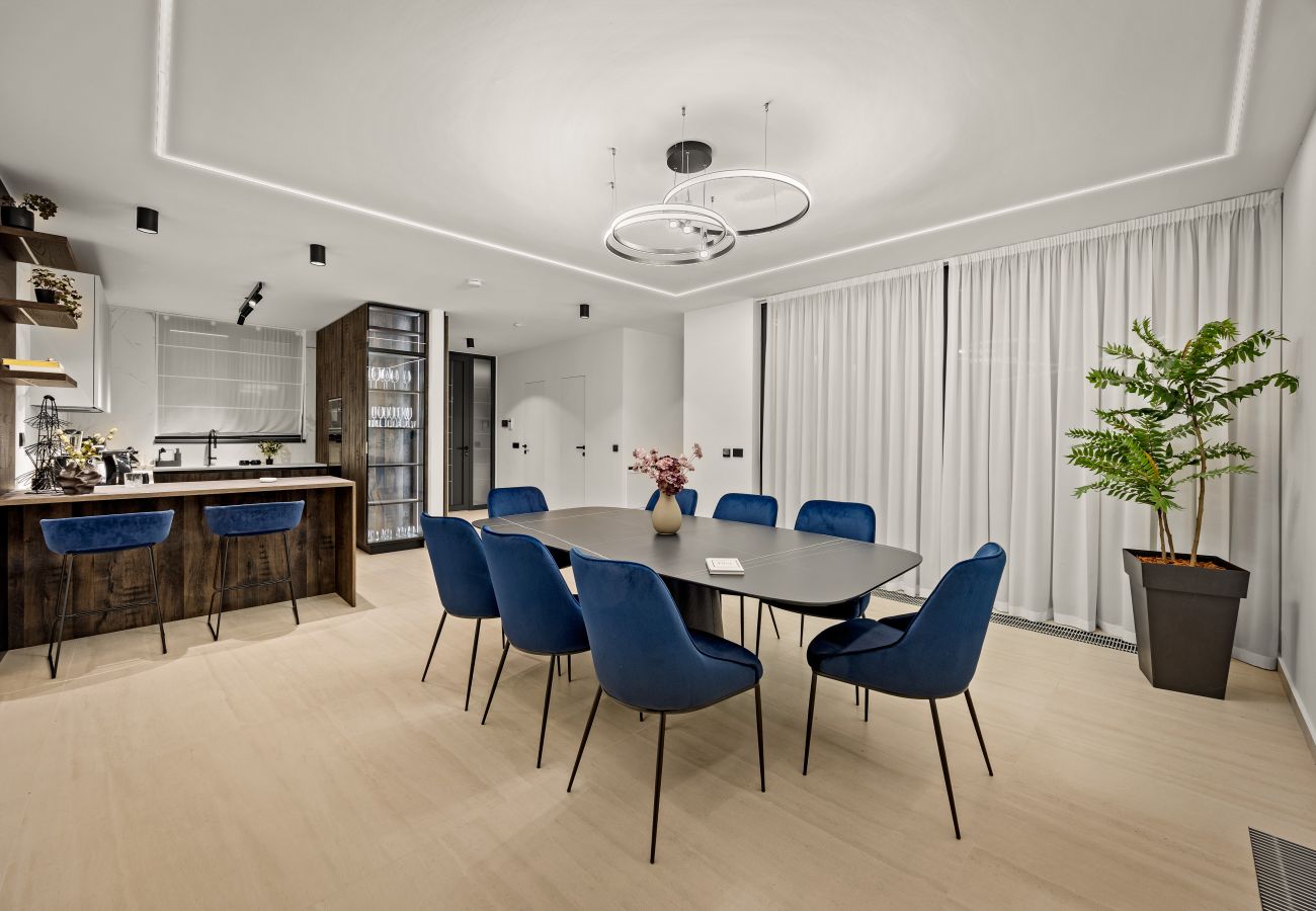 Вилла на Ližnjan - Villa Asper near Medulin for 8 persons with 40 m2 private pool, sea view and only 1 km from beach