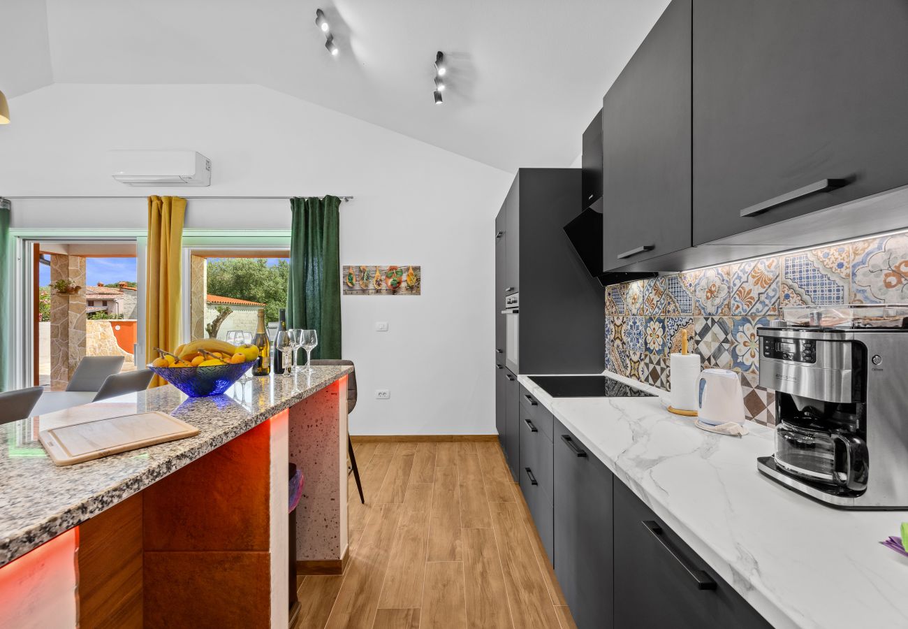Вилла на Šišan - Villa Martha Sisan near Pula for 6 persons with 30 m2 private pool - 3 km from the beach