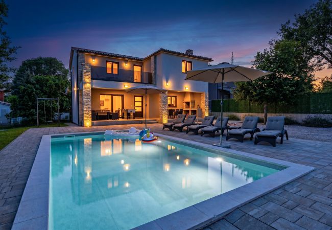 Вилла на Sveti Bartul - Villa Jan for 6 persons near Labin - Rabac with 32 m2 private pool